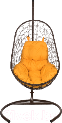 Кресло подвесное BiGarden Easy Brown (подушка оранжевая)