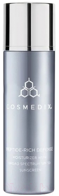 Крем солнцезащитный Cosmedix Peptide Rich Defence SPF50 Увлажняющий (50мл)