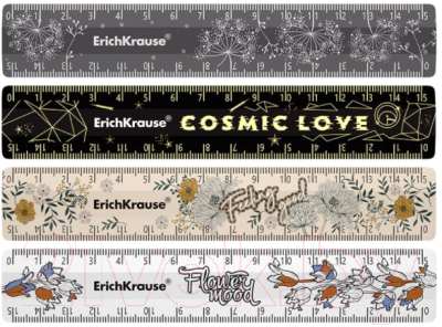 Изображение товара Набор для черчения Erich Krause 55470 (4шт)