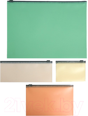 Изображение товара Набор папок Erich Krause Matt Powder / 54552 (4шт)