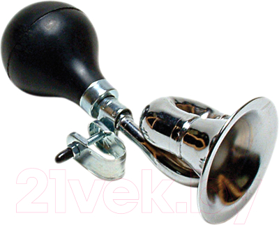 Звонок для велосипеда Oxford Bulb Horn Bugle / HN632 (серебристый)