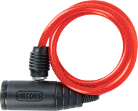 Велозамок Oxford Bumper Cable lock OF06 (красный) - 