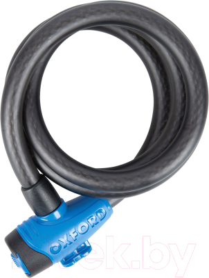 Велозамок Oxford Cable 15 / LK253 (черный)