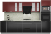 

Готовая кухня Интерлиния, Мила Пластик 3.2