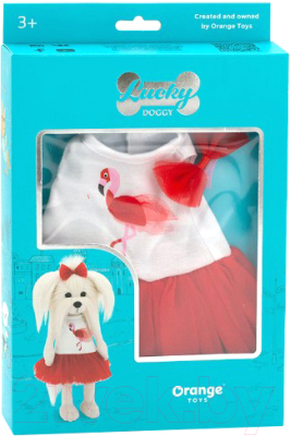 Одежда для мягкой игрушки Orange Toys Lucky Doggy Любовь и Фламинго / L049