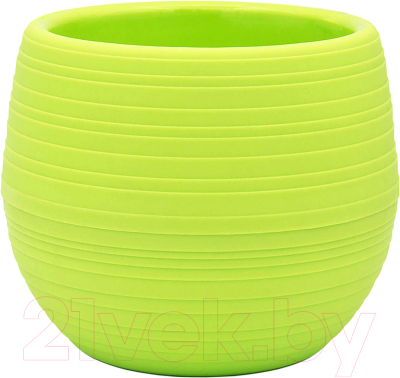 Вазон BOTANICA Bowl (10x8см, двойной, зеленый)