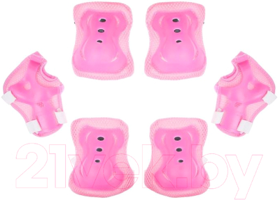 Изображение товара Комплект защиты Onlytop OT-2020 / 634910 (М, розовый)