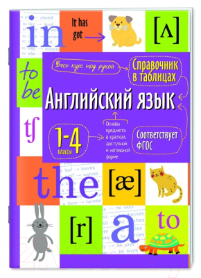 Изображение товара Учебное пособие Айрис-пресс Справочник в таблицах. Английский язык для начальной школы
