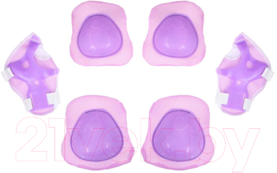 Изображение товара Комплект защиты Onlytop 4045085 (фиолетовый)