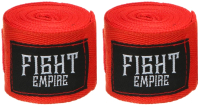 Боксерские бинты Fight Empire 6906687 (3м, красный) - 