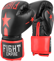 Боксерские перчатки Fight Empire 4153938 (10oz, черный) - 