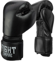 Боксерские перчатки Fight Empire 4153930 (6oz, черный) - 