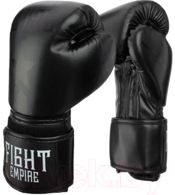 Боксерские перчатки Fight Empire 4153930 (6oz, черный)
