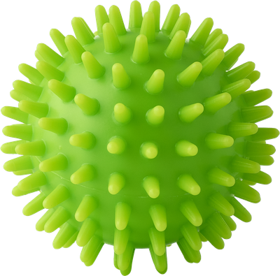 Массажный мяч BaseFit GB-601 (7см, зеленый) - 