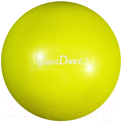 Мяч для художественной гимнастики Grace Dance 4327141 (16.5см, салатовый)
