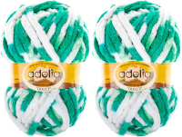 

Набор пряжи для вязания Adelia, Dolly 100г 40м