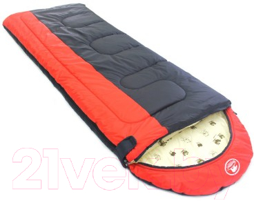 Спальный мешок BalMAX Аляска Expert Series до 0°C (красный)