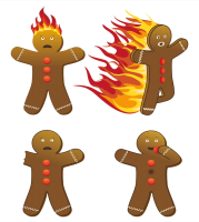 

Скатерть JoyArty, Имбирный человечек в опасности / tc_38357