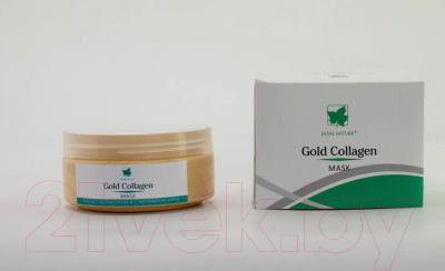 Маска для лица кремовая Esthe Nature Gold Mask С коллагеном и экстрактом икры (100мл)