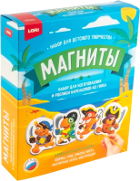 

Набор для творчества, Фигурки на магнитах. Маленькие пираты / М-077