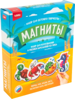 

Набор для творчества Lori, Фигурки на магнитах. Подводный мир / М-076