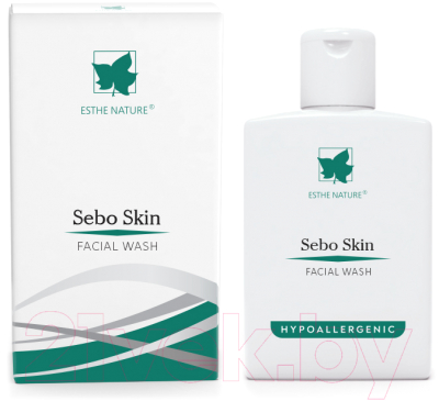 Гель для умывания Esthe Nature Sebo Skin Facial Wash Для жирной и склонной к угрям кожи  (125мл)
