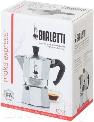 Гейзерная кофеварка Bialetti Moka Express 1168 (2 порции)