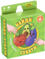 

Развивающая игра Геодом, Найди-схвати. Овощи и фрукты / 8397