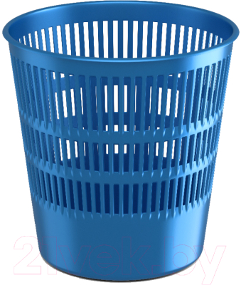 Изображение товара Корзина для бумаг Erich Krause Ice Metallic / 55966 (синий)
