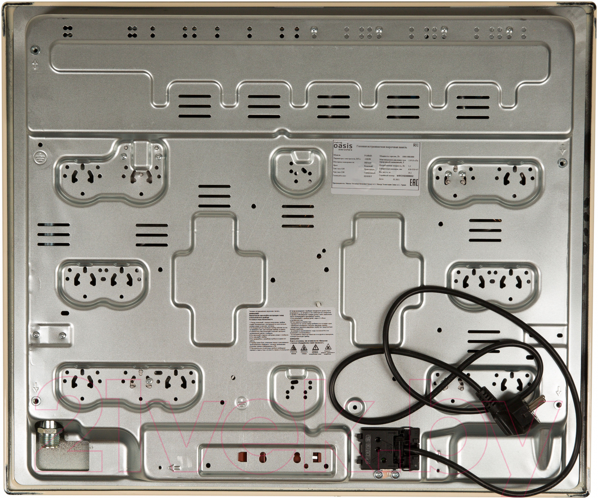 Газовая варочная панель Making Oasis Everywhere P-MRT (F)