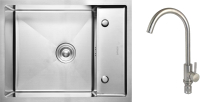 

Мойка кухонная Gerhans, K36550-X + W4998-3