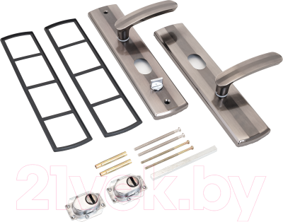 Изображение товара Ручка дверная Аллюр РН-СТ217-L (левый для металлических дверей)