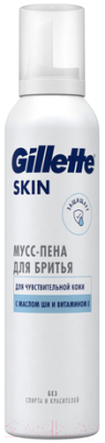 Изображение товара Пена для бритья Gillette Skinguard Sensitive для чувствительной кожи (240мл)