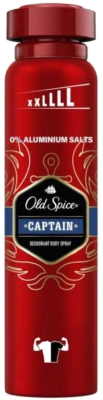 Дезодорант-спрей Old Spice Captain  (250мл)