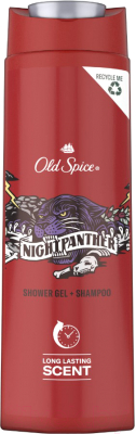 Гель для душа Old Spice Nightpanther 2в1 (400мл)