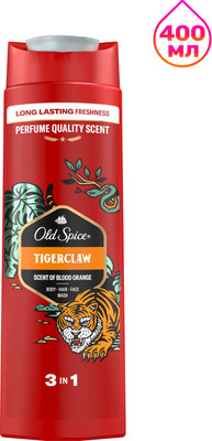 Шампунь-гель для душа Old Spice Tigerclaw (400мл) -