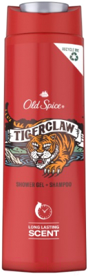 Гель для душа Old Spice Tigerclaw 2в1 (400мл)