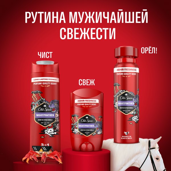 Дезодорант-спрей Old Spice Nightpanther (150мл)