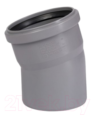 Изображение товара Отвод внутренней канализации Ostendorf ДУ 75х15 / 113100