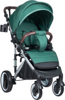 Детская прогулочная коляска Farfello Bino Angel Plus / BP (ультрамариновый зеленый) - 