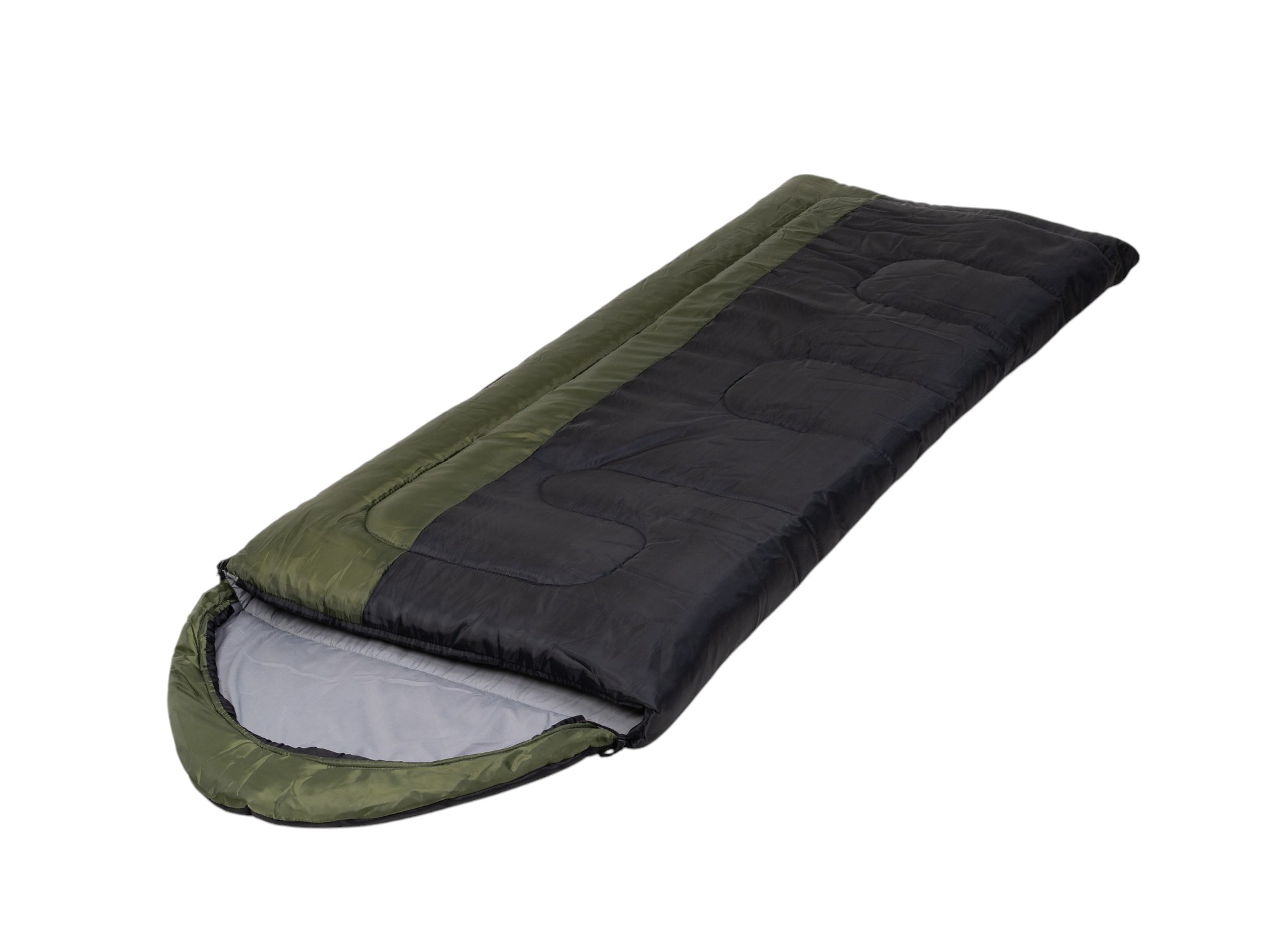 Спальный мешок BalMAX Аляска Camping Plus Series до -5°C R правый (хаки)