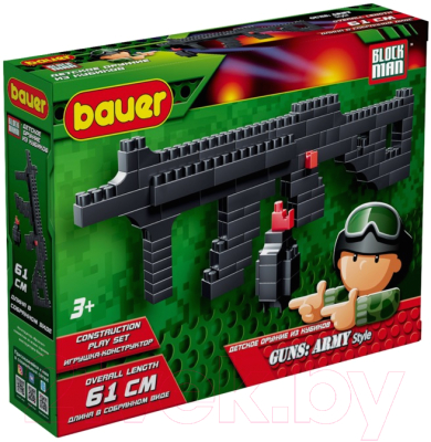 Конструктор Bauer Пистолет-пулемет HK UMP и ручная граната / 871 (96эл)