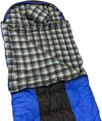 Спальный мешок BalMAX Аляска Elit Series до -3°C L левый (синий)
