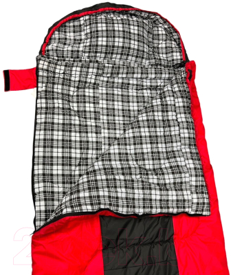 Спальный мешок BalMAX Аляска Elit Series до -3°C L левый (красный)