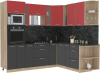 

Готовая кухня Интерлиния, Мила 1.88x2.4 правая