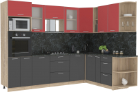 

Готовая кухня Интерлиния, Мила 1.88x2.8 правая