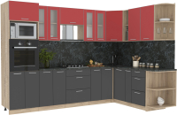 

Готовая кухня Интерлиния, Мила 1.88x3.0 правая