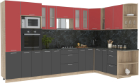 

Готовая кухня Интерлиния, Мила 1.88x3.4 правая
