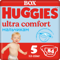 Подгузники детские Huggies Ultra Comfort 5 Disney Box Boy (84шт) - 