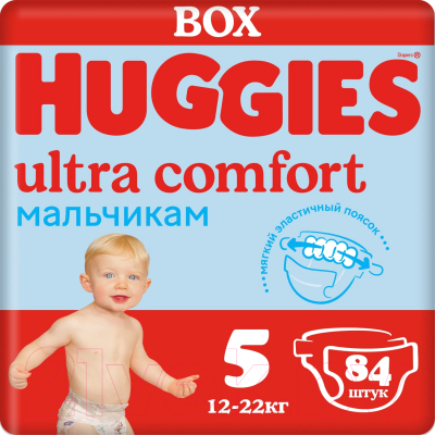 Подгузники детские Huggies Ultra Comfort 5 Disney Box Boy (84шт)